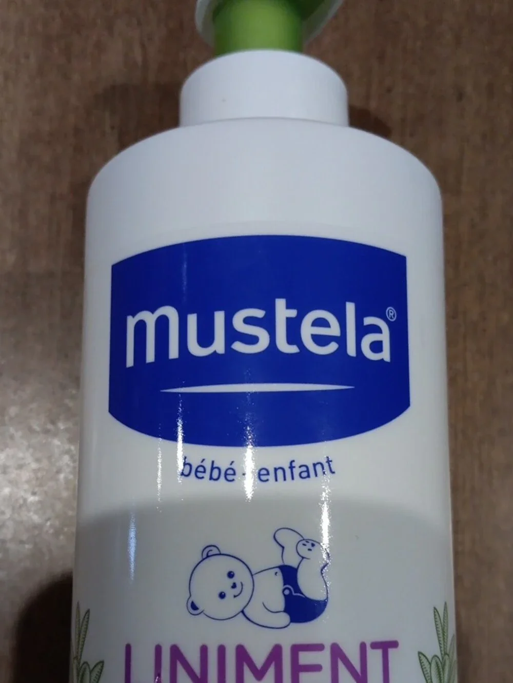 Liniment Cleansing Balm MUSTELA Baby Liniment- White & Green